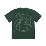 Travis Scott CJ x Audemars Piguet Watch Face Tee Green - Sneakerzone