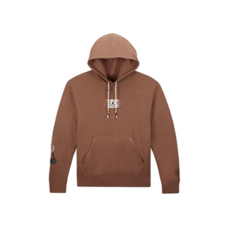 Travis Scott x Jordan Flight Graphic Hoodie Archaeo Brown - Sneakerzone
