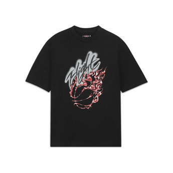 Travis Scott x Jordan Flight Graphic T-Shirt Black - Sneakerzone