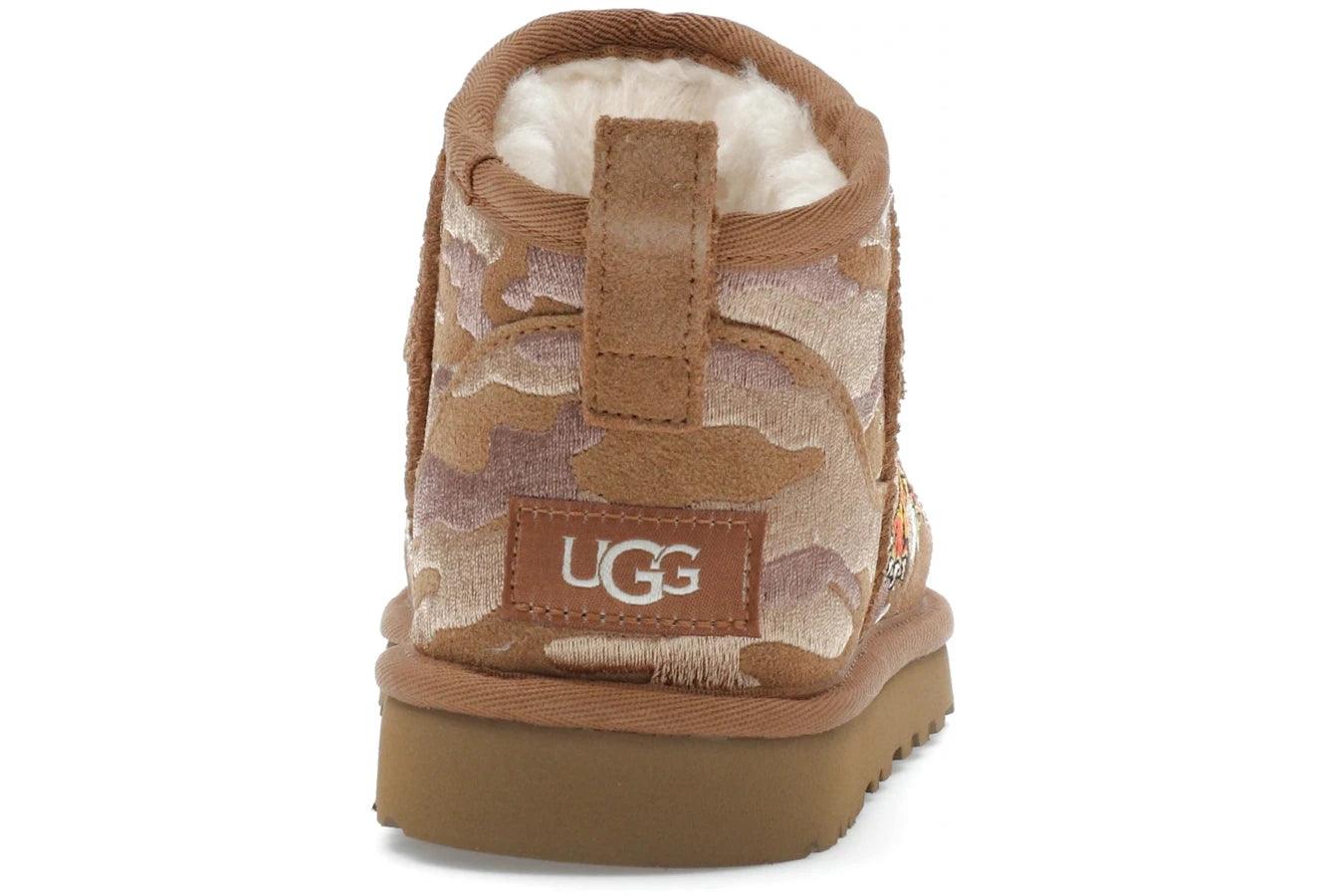 UGG Classic Ultra Mini Boot Palace Chestnut Camo - Sneakerzone