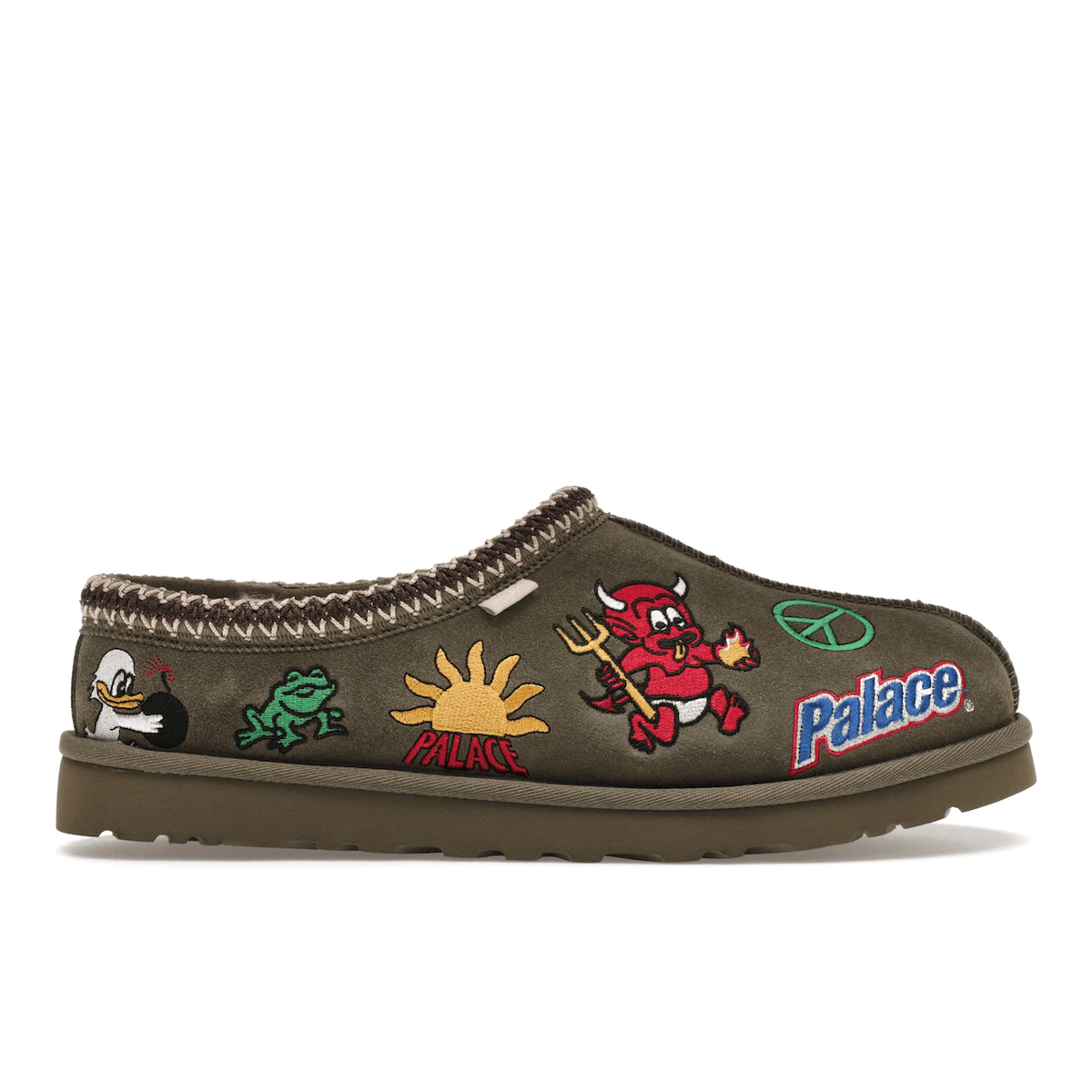 UGG Tasman Slipper Palace Burnt Olive - Sneakerzone