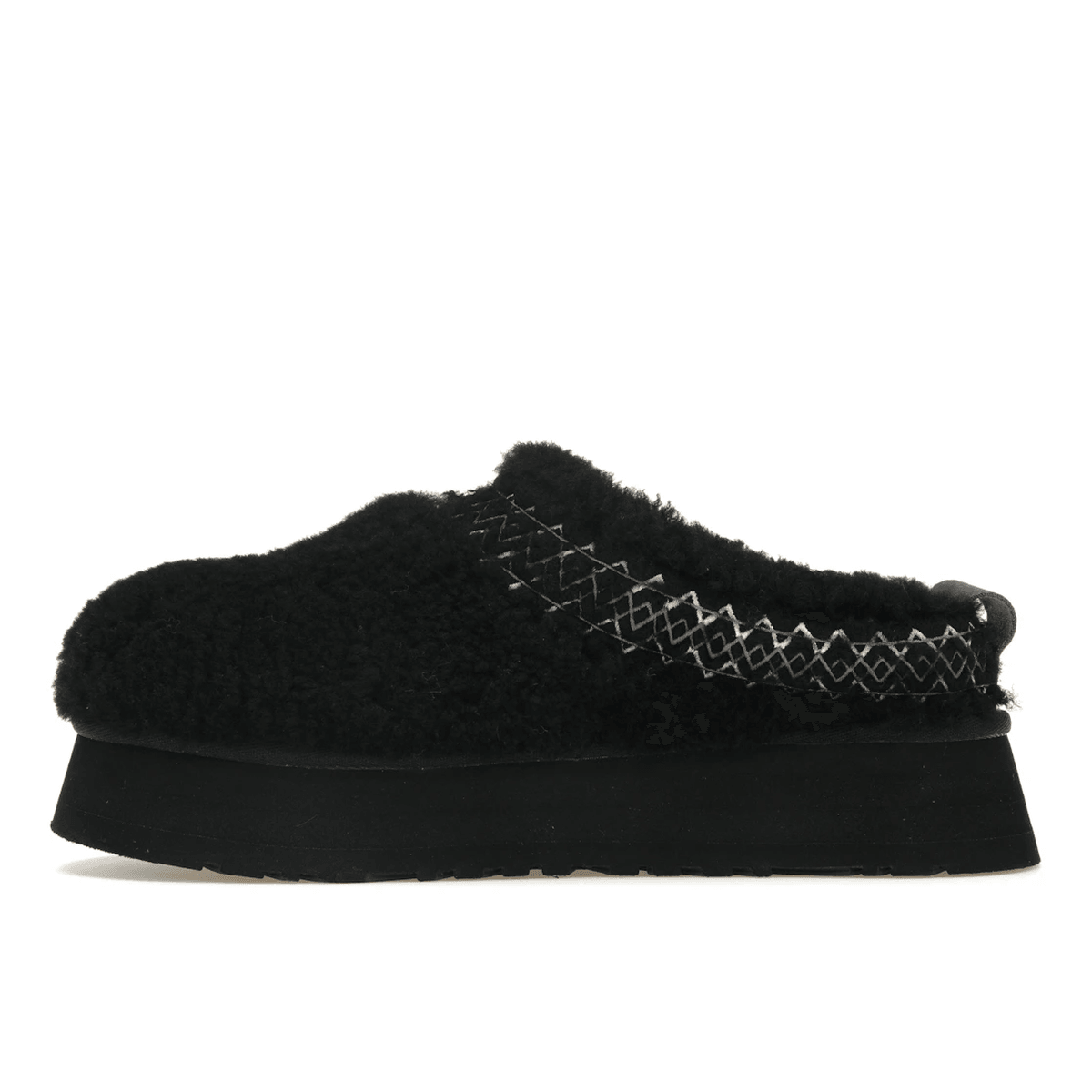 UGG Tazz Slipper Heritage Braid Black - Sneakerzone