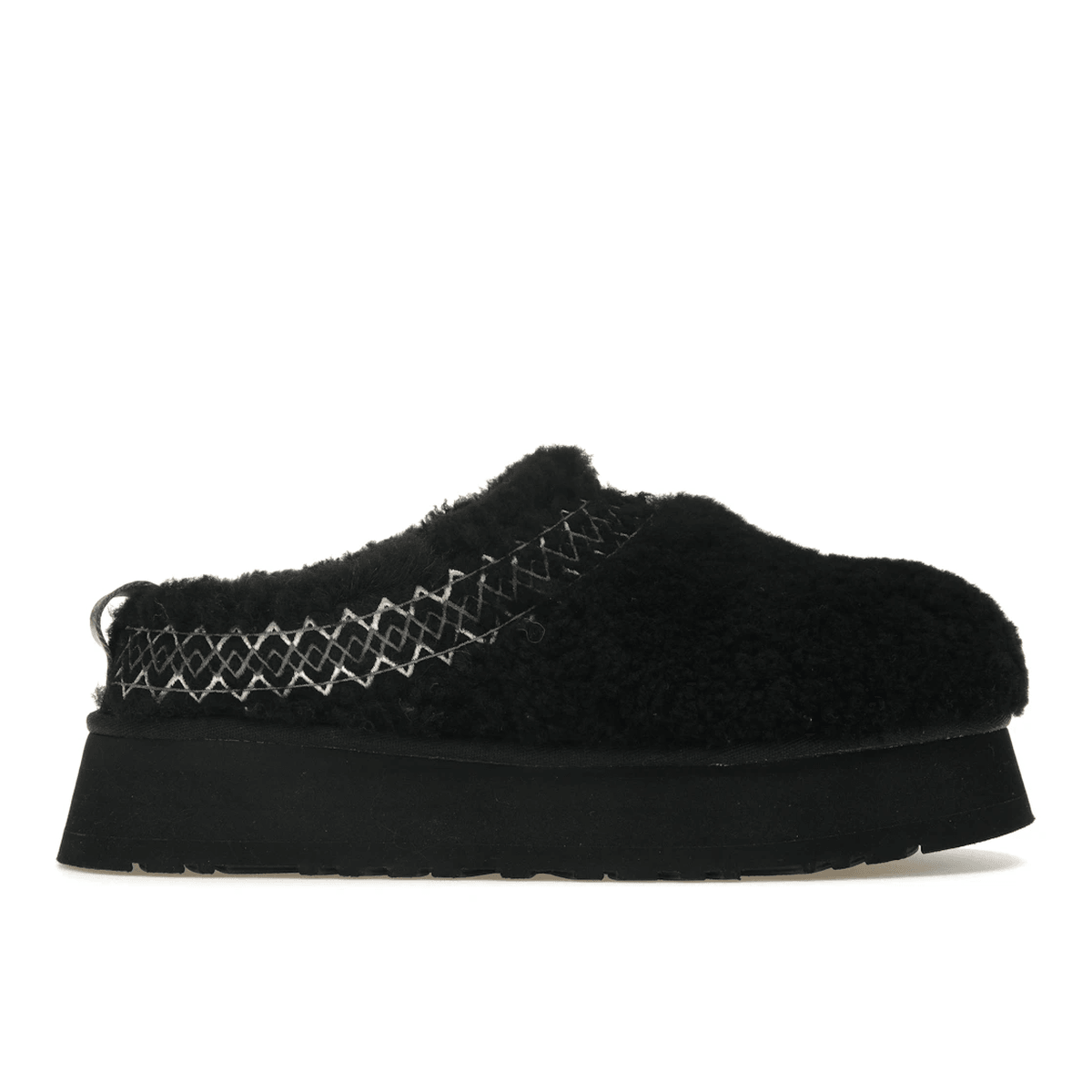 UGG Tazz Slipper Heritage Braid Black - Sneakerzone