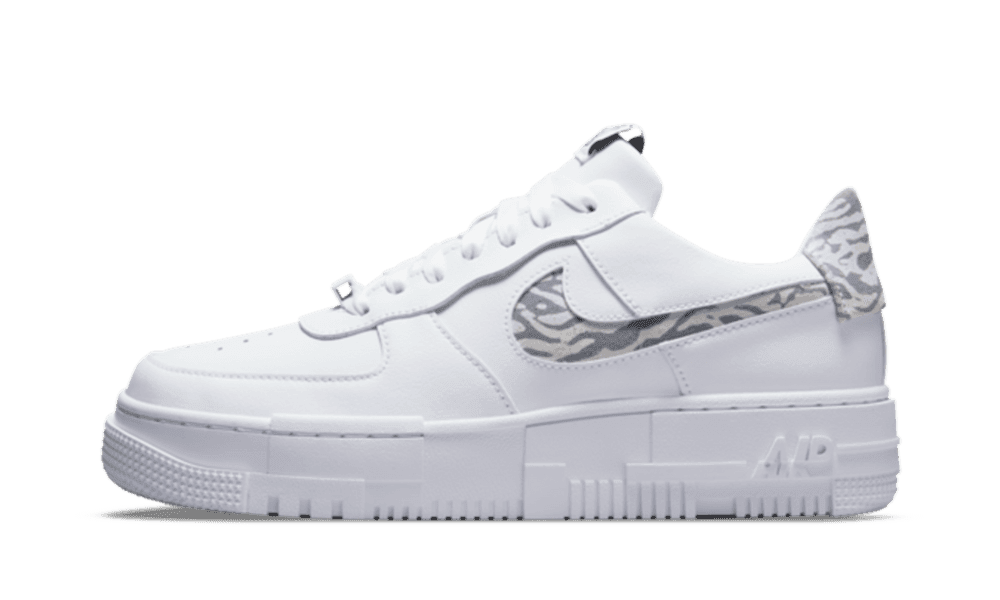 Air Force 1 Pixel Zebra - Sneakerzone