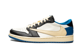 Air Jordan 1 Low X Fragment X Travis Scott Military Blue - Sneakerzone