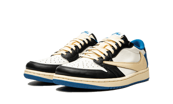 Air Jordan 1 Low X Fragment X Travis Scott Military Blue - Sneakerzone