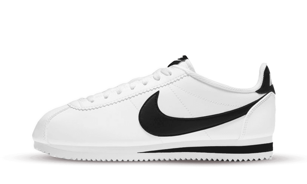 Classic Cortez White Black - Sneakerzone