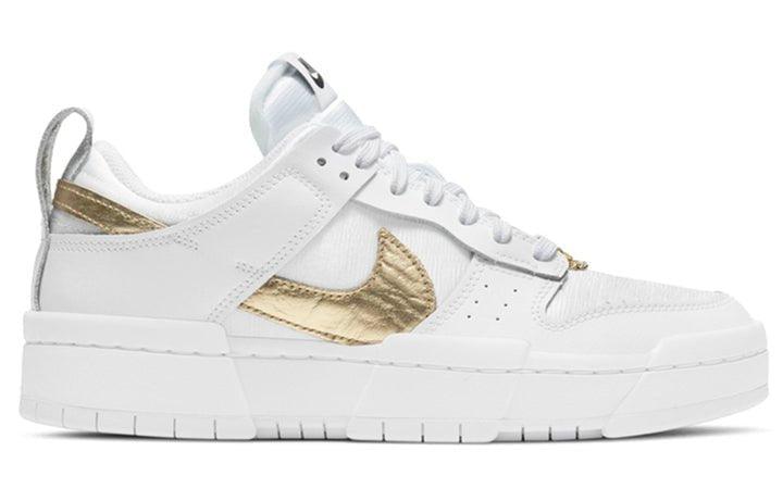 Dunk Low Disrupt White Metallic Gold secondary image