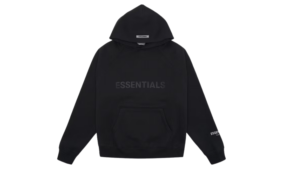 Fear of God Essentials Pullover Hoodie Applique Logo Dark Slate/Stretch Limo/Black Fear Of God