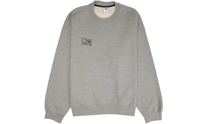 Nike x Stussy Crew Fleece Grey (SS23) - Sneakerzone