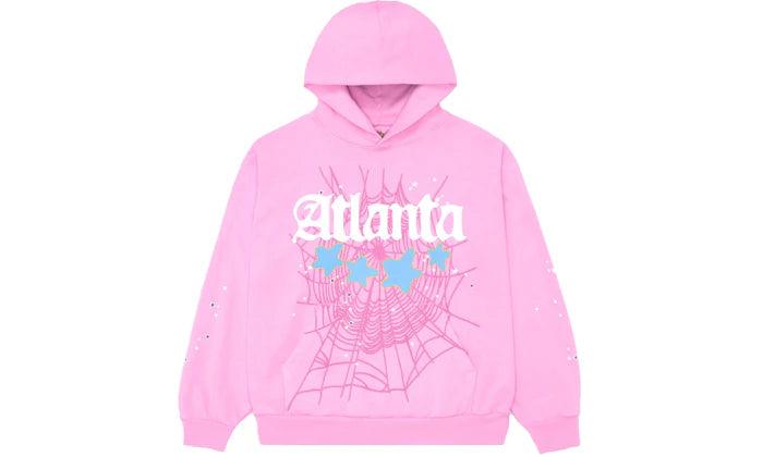 Sp5der Atlanta Hoodie Pink - Sneakerzone