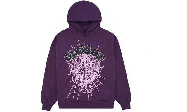 Sp5der Web Hoodie Purple - Sneakerzone