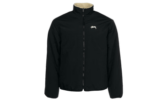 Stussy 8 Ball Sherpa Reversible Jacket Natural - Sneakerzone