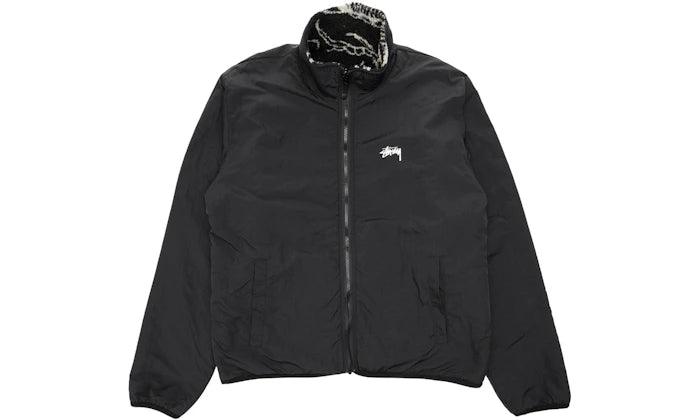 Stüssy Dragon Sherpa Jacket Black - Sneakerzone