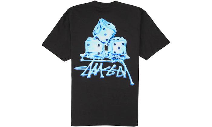 Stüssy Melted Tee Black - Sneakerzone