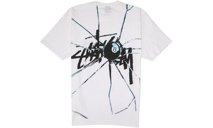 Stüssy Shattered Tee White - Sneakerzone