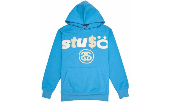 Stüssy x CPFM 8 Ball Pigment Dyed Hoodie Blue - Sneakerzone