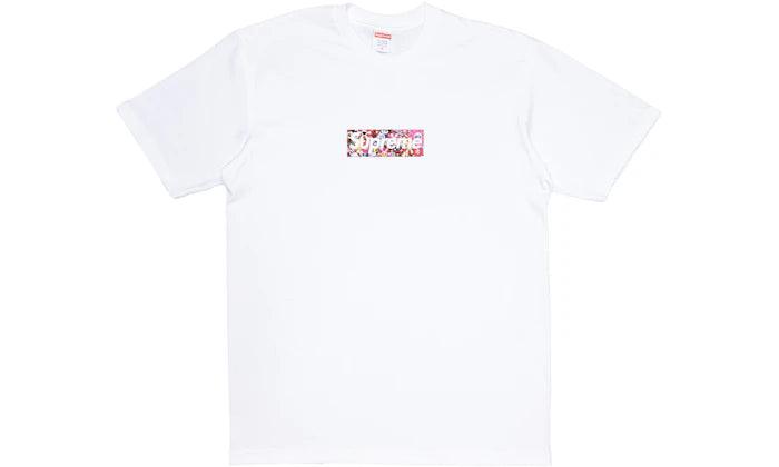 Supreme Takashi Murakami COVID-19 Relief Box Logo Tee White - Sneakerzone