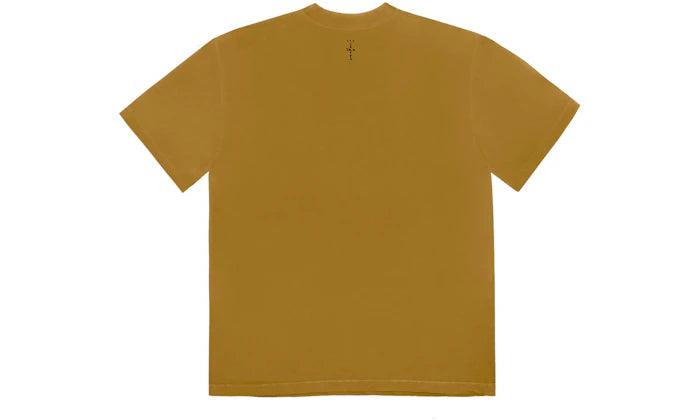 Travis Scott Cactus Jack Flower T-shirt Gold - Sneakerzone