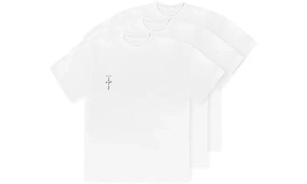 Travis Scott Cactus Jack White T-Shirt (3 Pack) - Sneakerzone