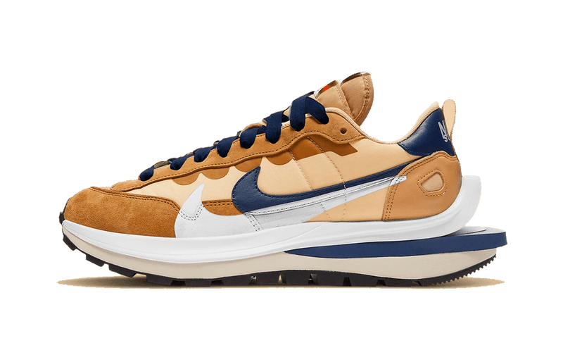 Vaporwaffle X Sacai Tan Navy product image